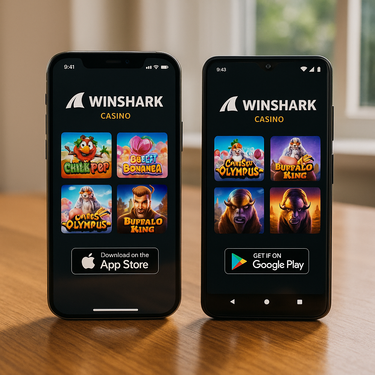 Winshark Casino - Mobile Apps - iOS és Android kompatibilitás